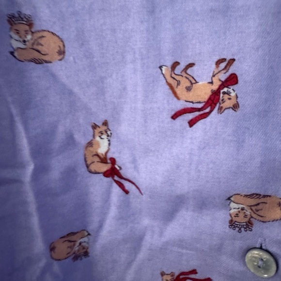 NWT Victoria’s Secret Lavender Dreamer Fox Pajama set Size XS - Picture 10 of 15